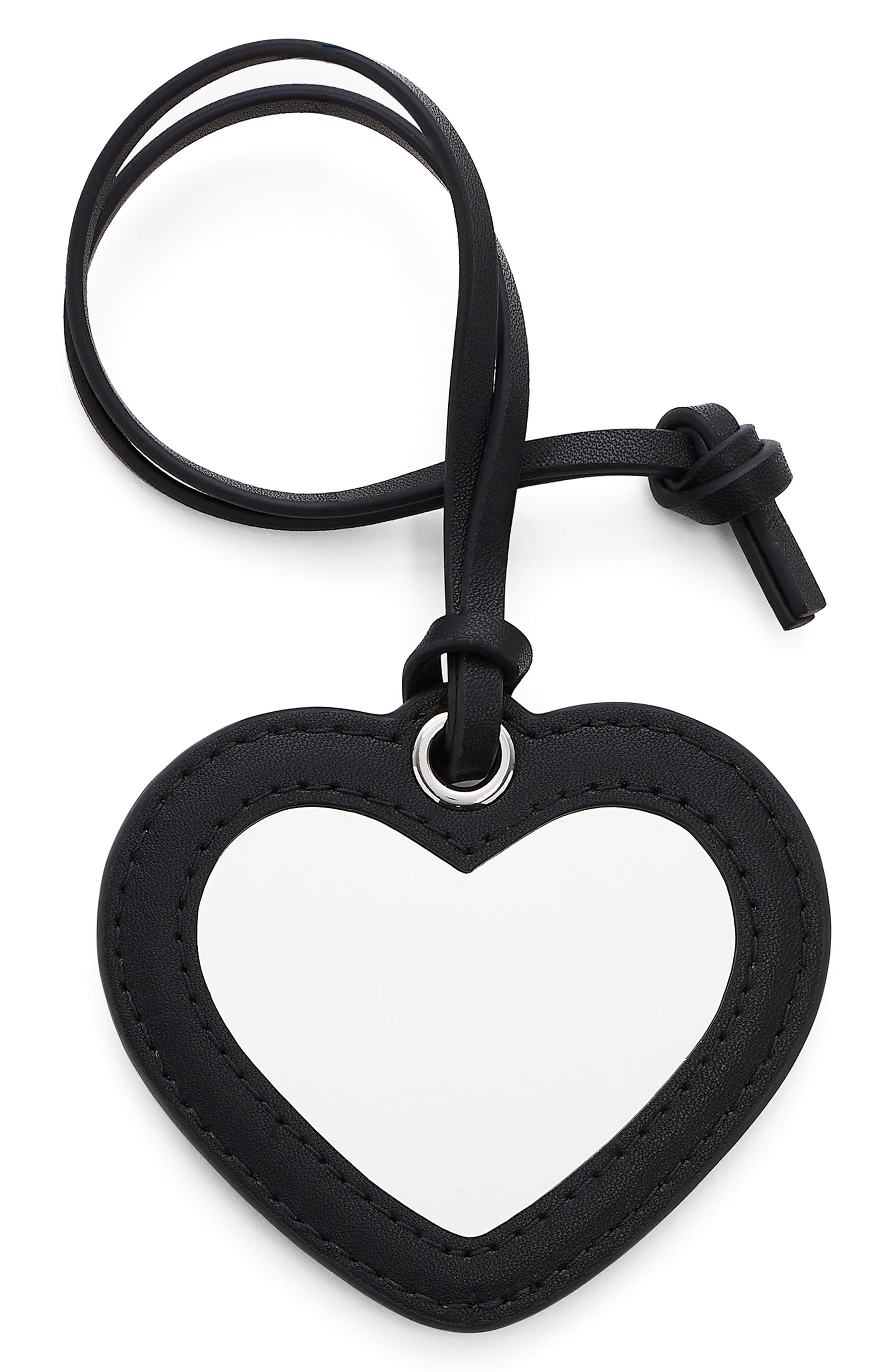 Marc Jacobs The Heart Mirror Bag Charm, Main, color, 