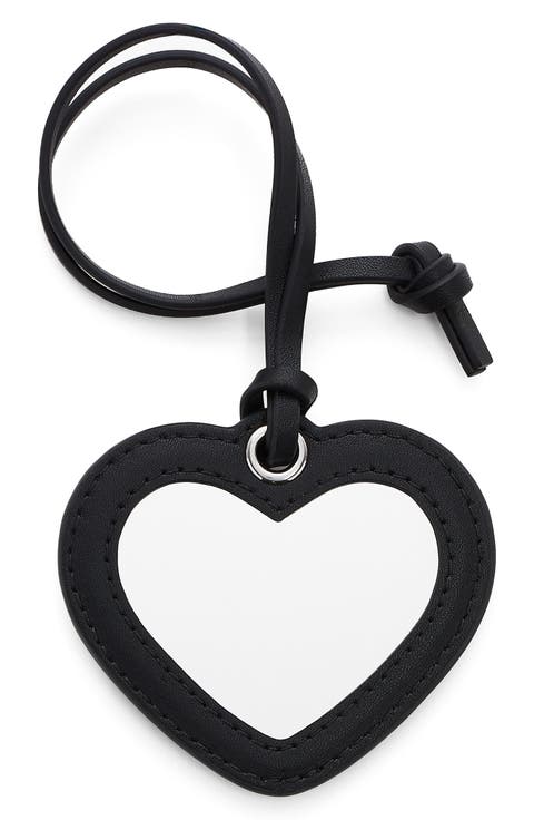 The Heart Mirror Bag Charm