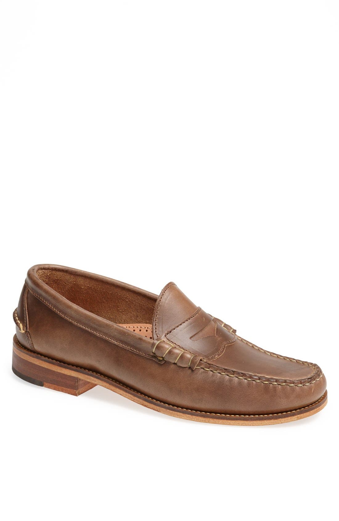 Oak Street Bootmakers Beefroll Penny Loafer, Main, color, 