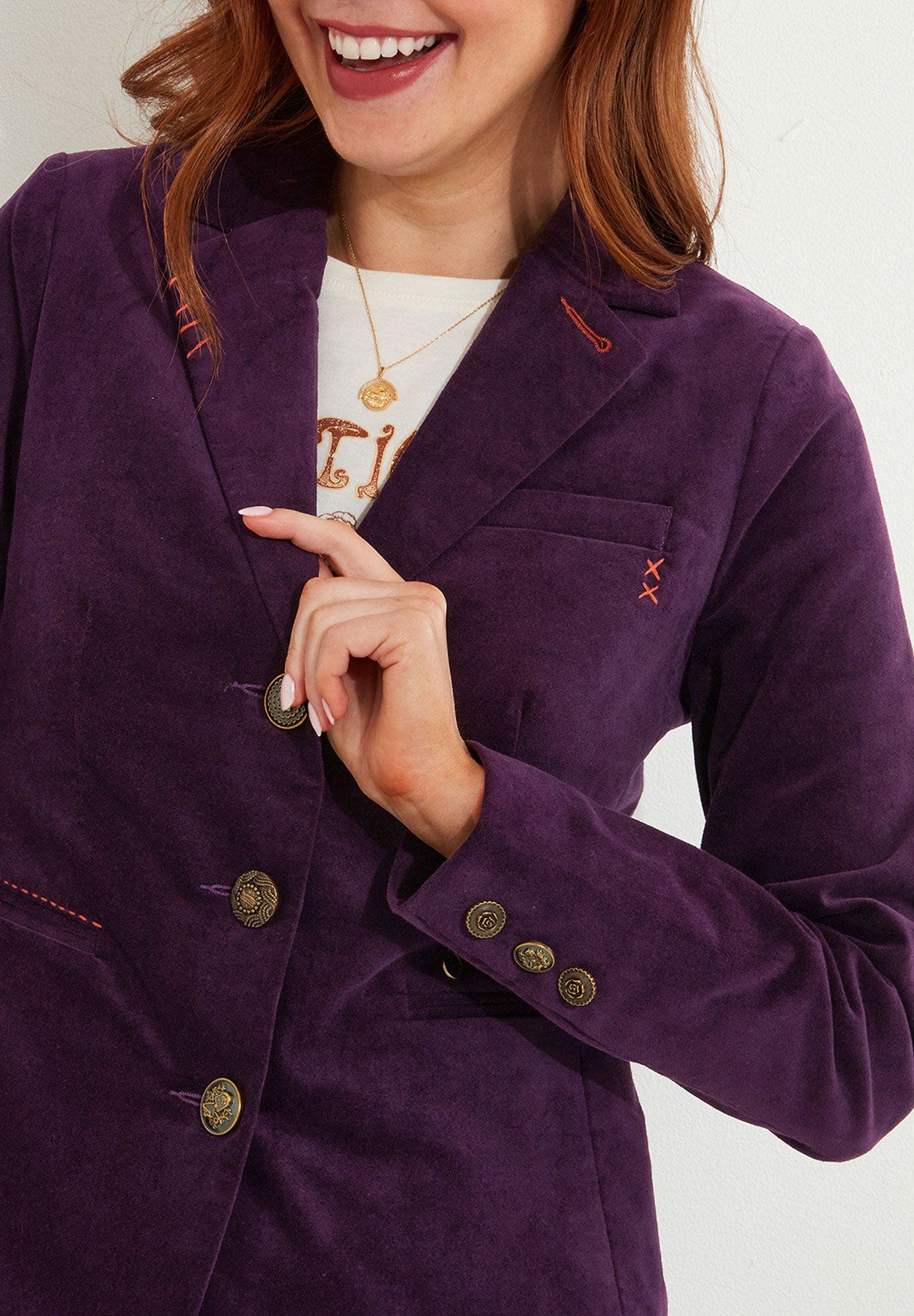 Moleskin Blazer - image 2