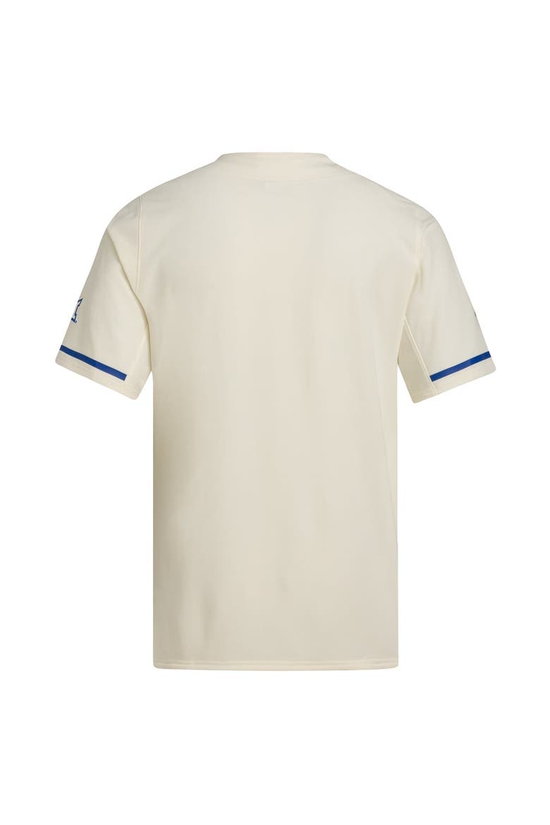 Men's adidas  Cream Kansas Jayhawks Replica Baseball Jersey, Alternate, color, Cream