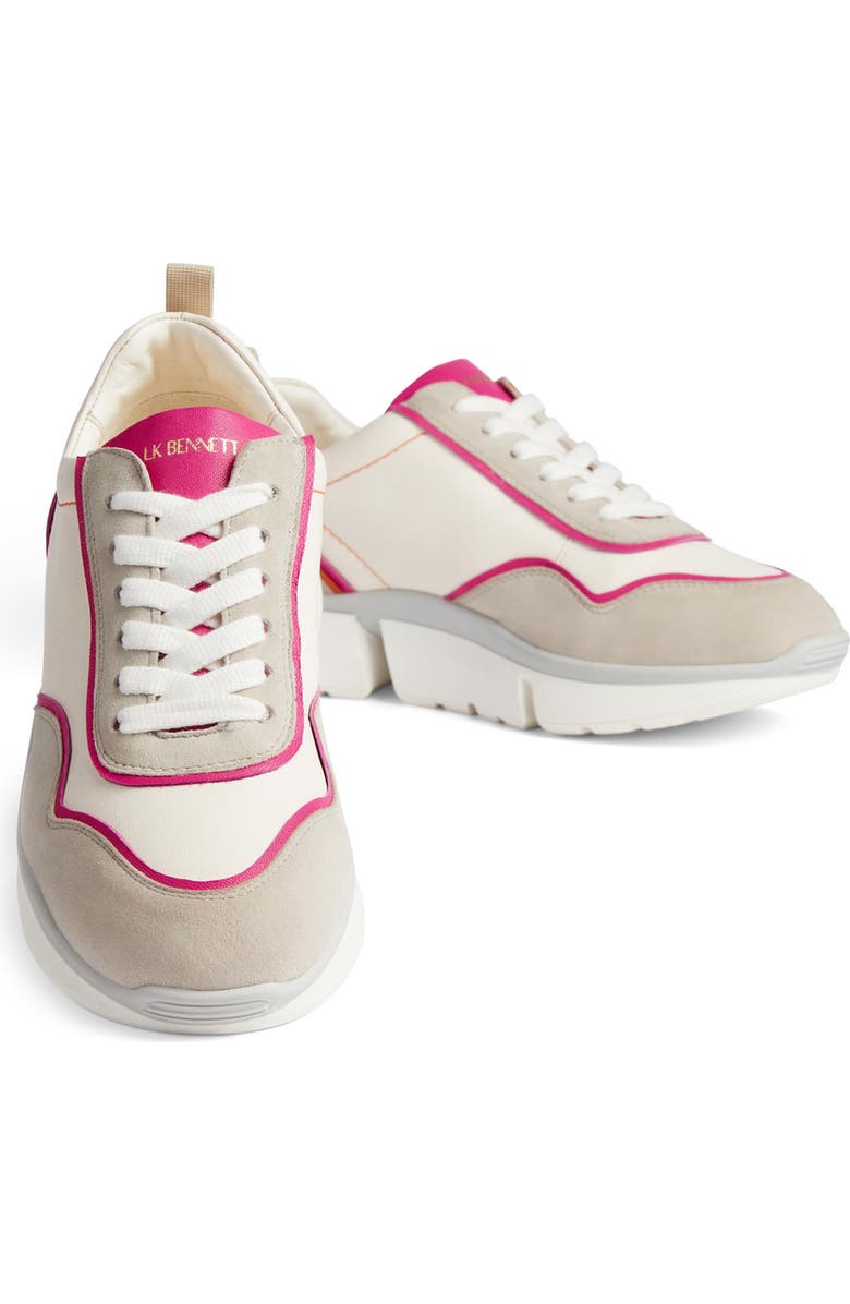 LK Bennett Step Chunky Sneaker, Alternate, color,