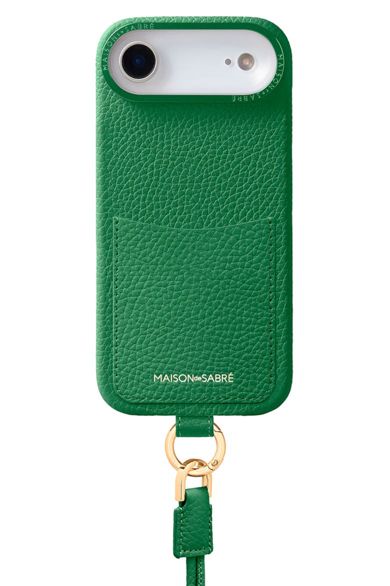 Sling Phone Case iPhone 17 Air, Main, color, Emerald Green