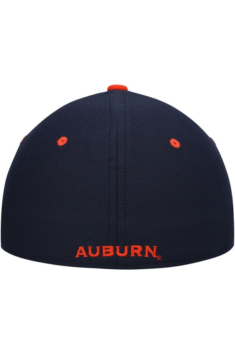 Men's Under Armour Navy Auburn Tigers Iso-Chill Blitzing Accent Flex Hat, Alternate, color, Navy