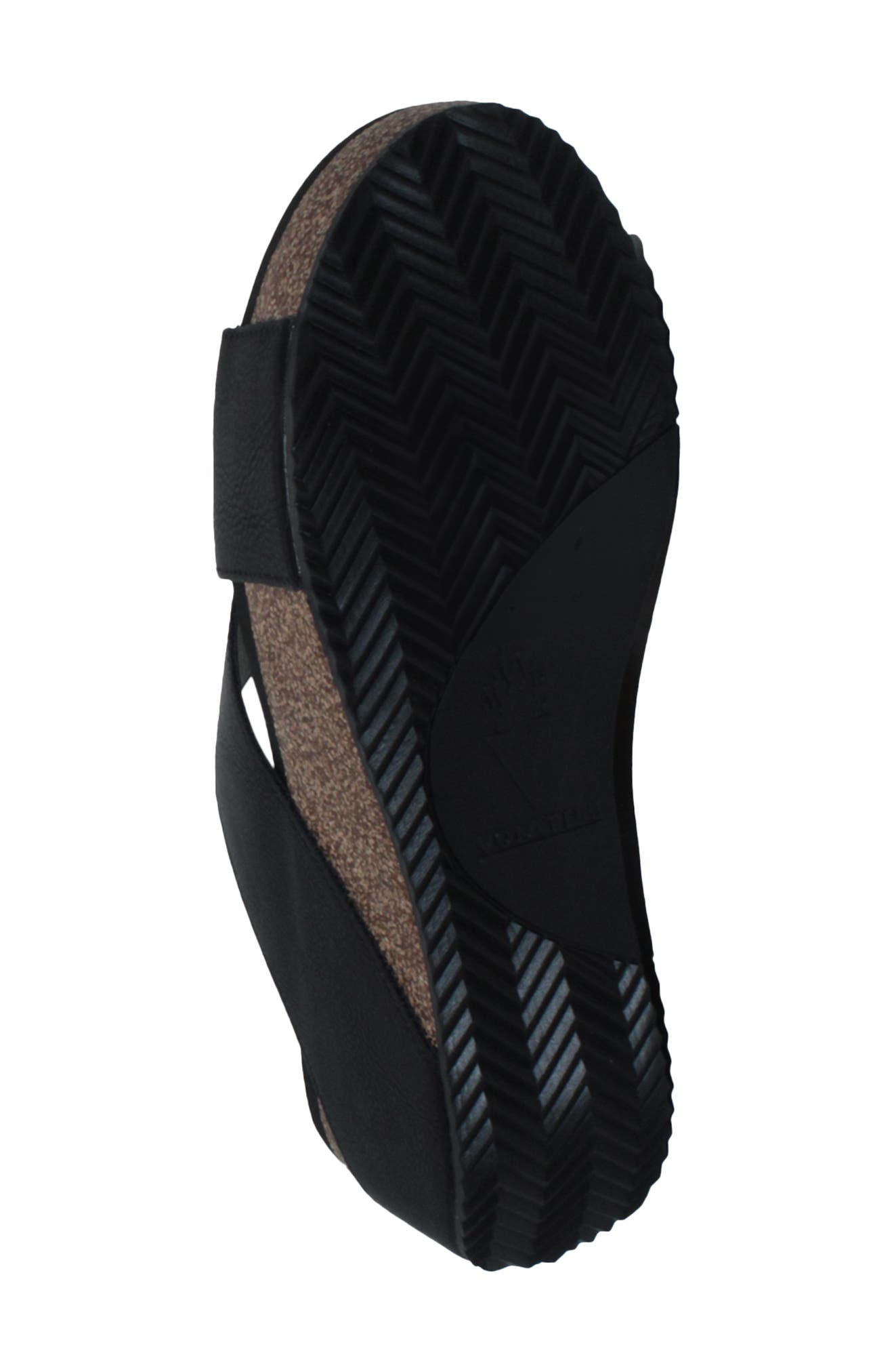 Volatile Firefly Water Resistant Wedge Platform Sandal, Alternate, color, Black