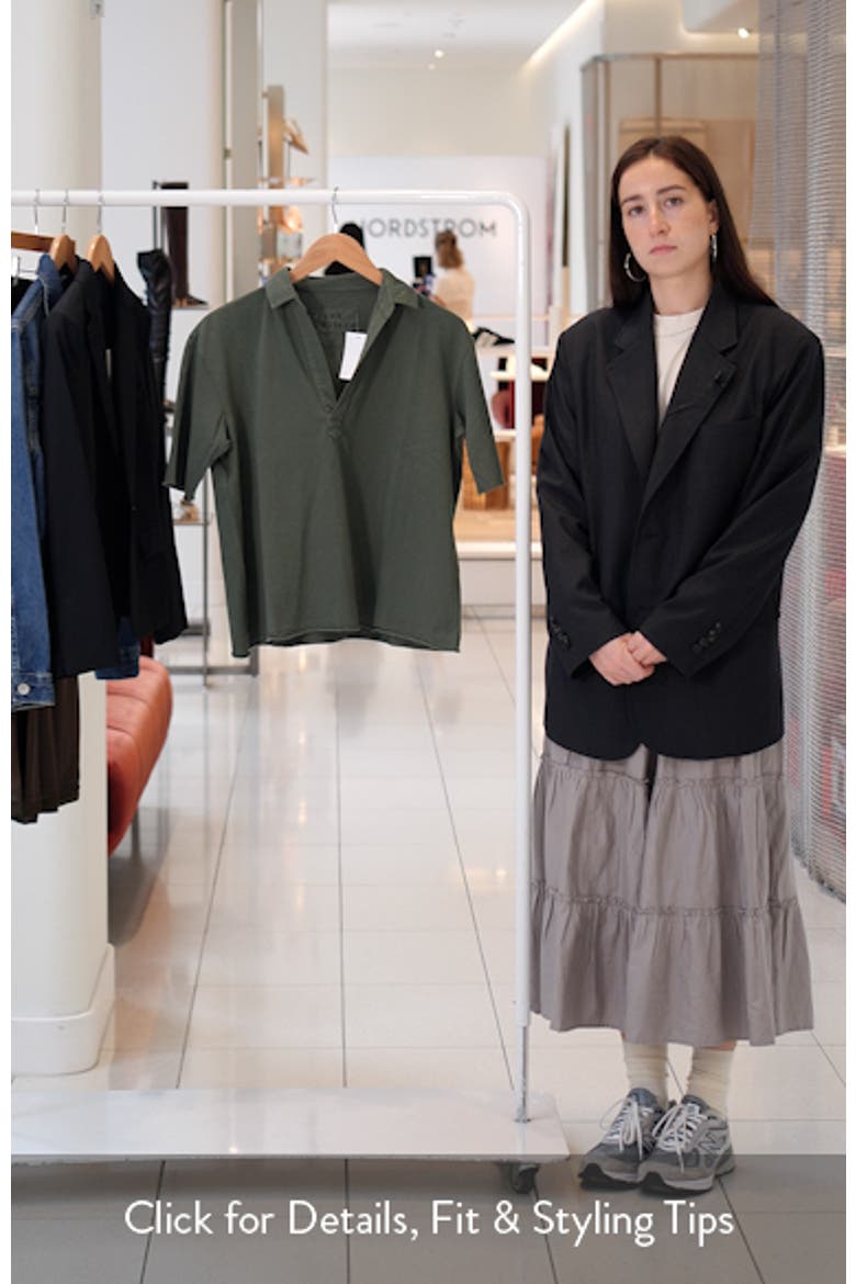 Patty Popover Henley Top video