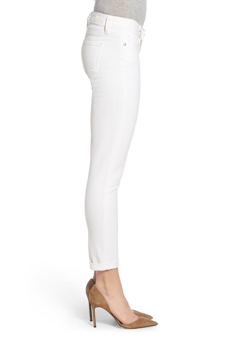 'Skyline' Crop Skinny Jeans, Alternate, color, OPTIC WHITE