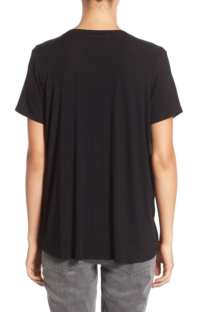 All in Favor Deep-V Neck Tee, Alternate, color, 