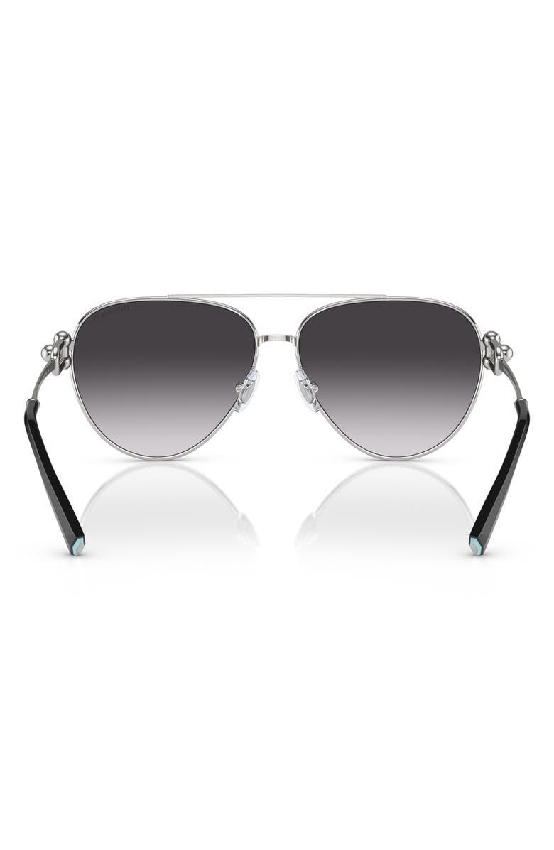 Tiffany & Co. 59mm Gradient Pilot Sunglasses, Alternate, color,