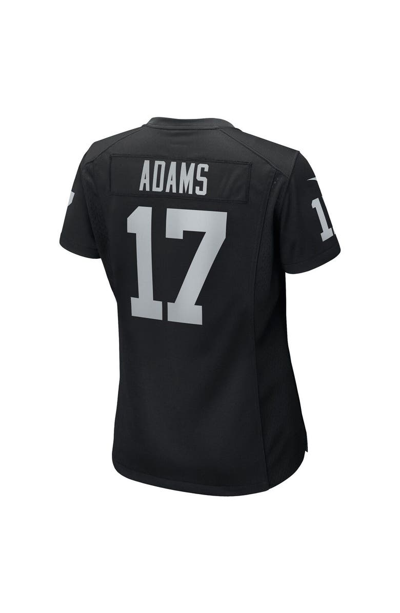 Nike Women's Nike Davante Adams Black Las Vegas Raiders Player Jersey, Alternate, color,