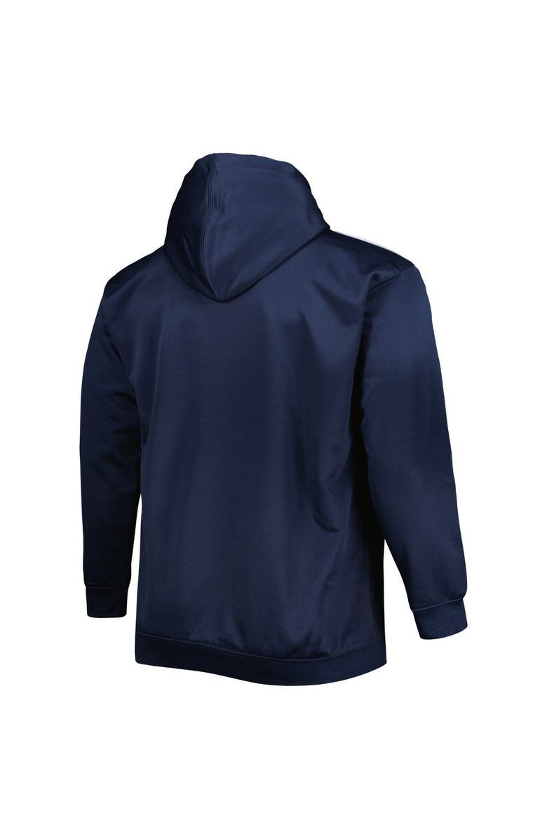 PROFILE Men's Navy Houston Astros Fade Sublimated Fleece Pullover Hoodie, Alternate, color, Navy