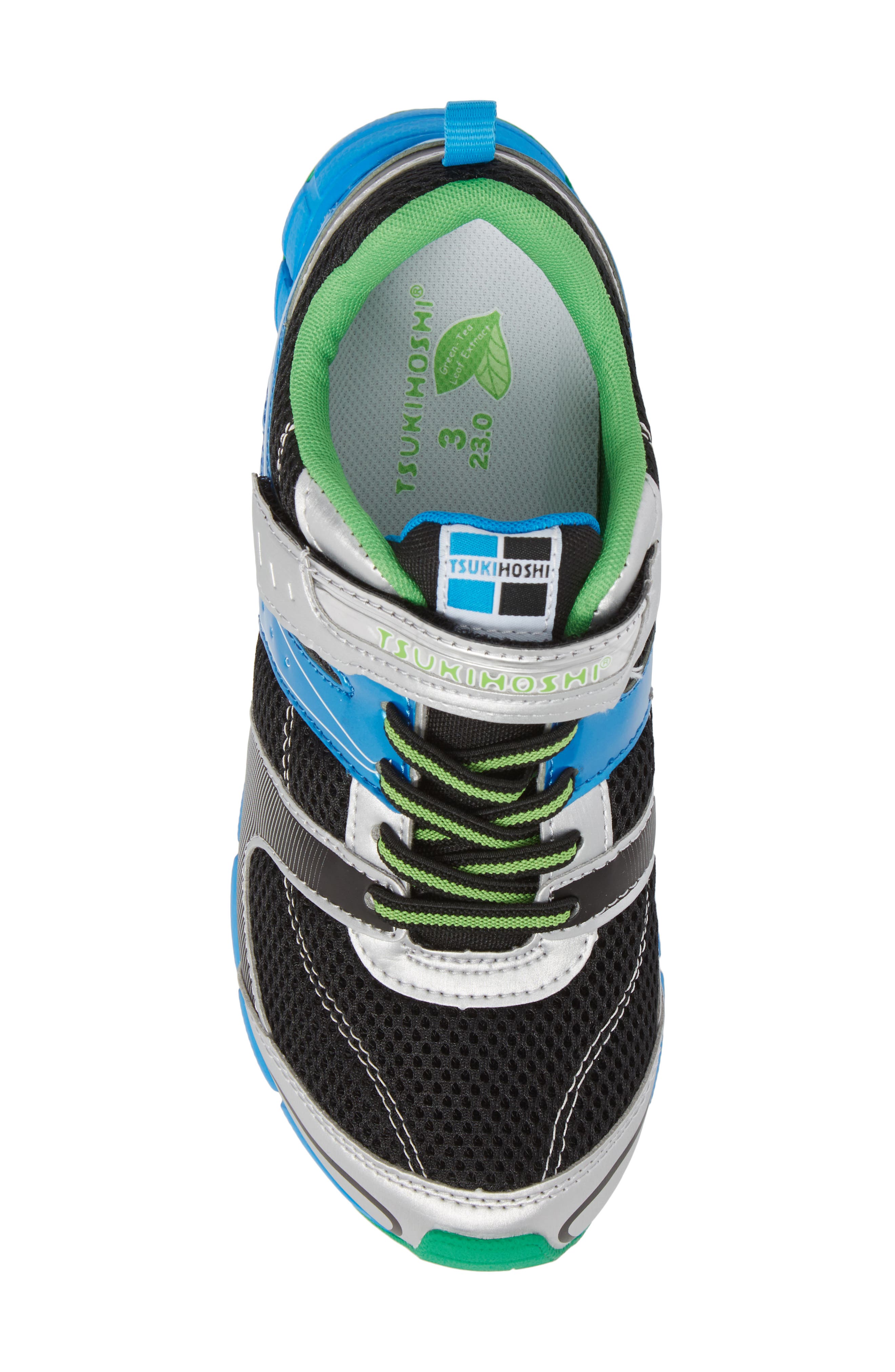 Velocity Washable Sneaker, Alternate, color, SILVER/ BLACK
