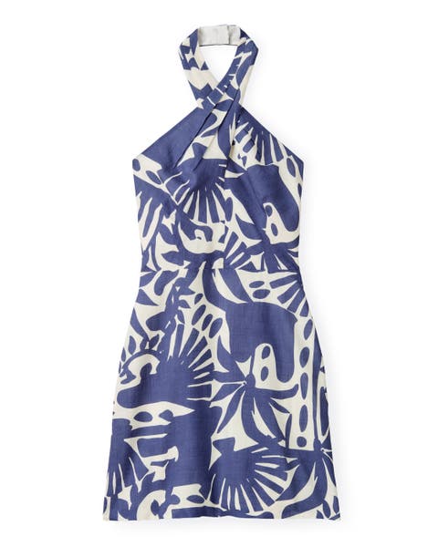 Moran Halter Mini Dress