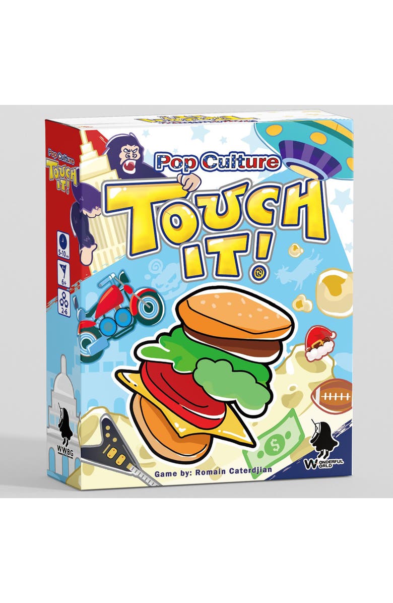 Huch! Touch It! Pop Culture, Sensory Family Card Game, Alternate, color, 