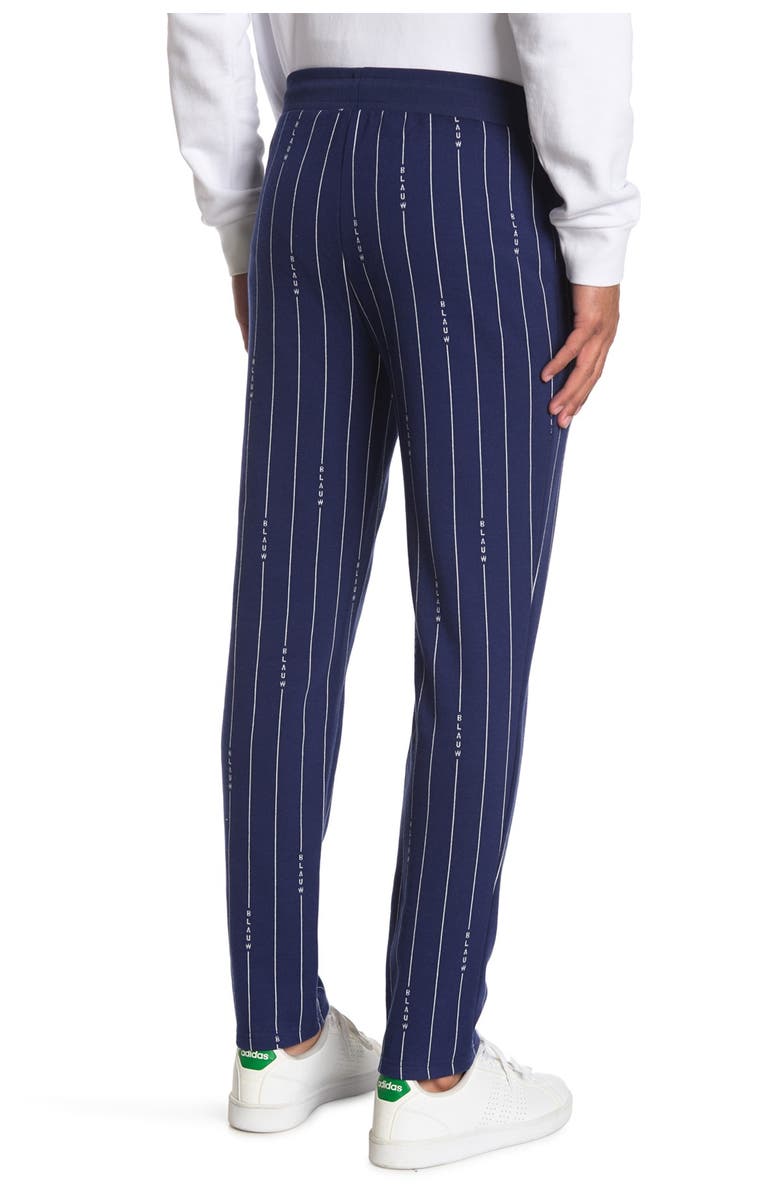 Scotch & Soda Signature Pinstripe Print Sweatpants, Alternate, color,