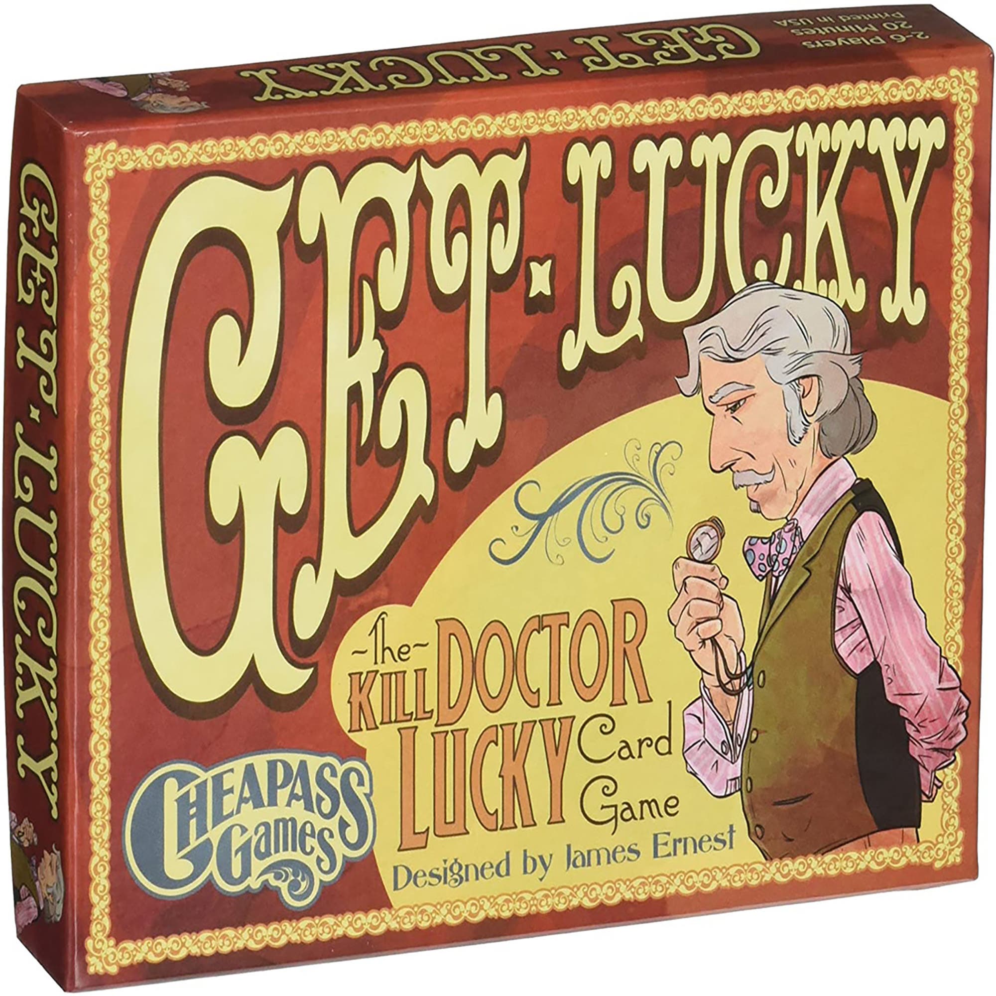 Cheapass Games Get Lucky The Kill Doctor Lucky Card Game in Multicolored 