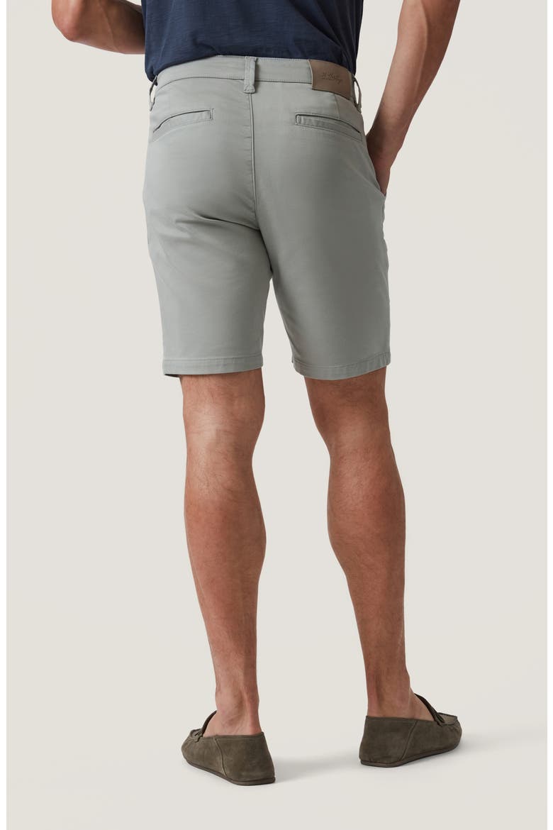 Arizona Flat Front Chino Shorts, Alternate, color, SAGE COOLMAX