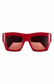 52mm Square Sunglasses