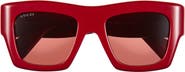 Gucci 52mm Square Sunglasses