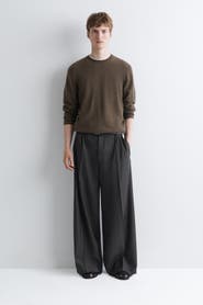 COS Pleated Relaxed-Fit Wide-Leg Pants