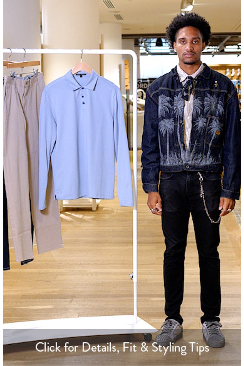 Luciano Long Sleeve Twill Polo video
