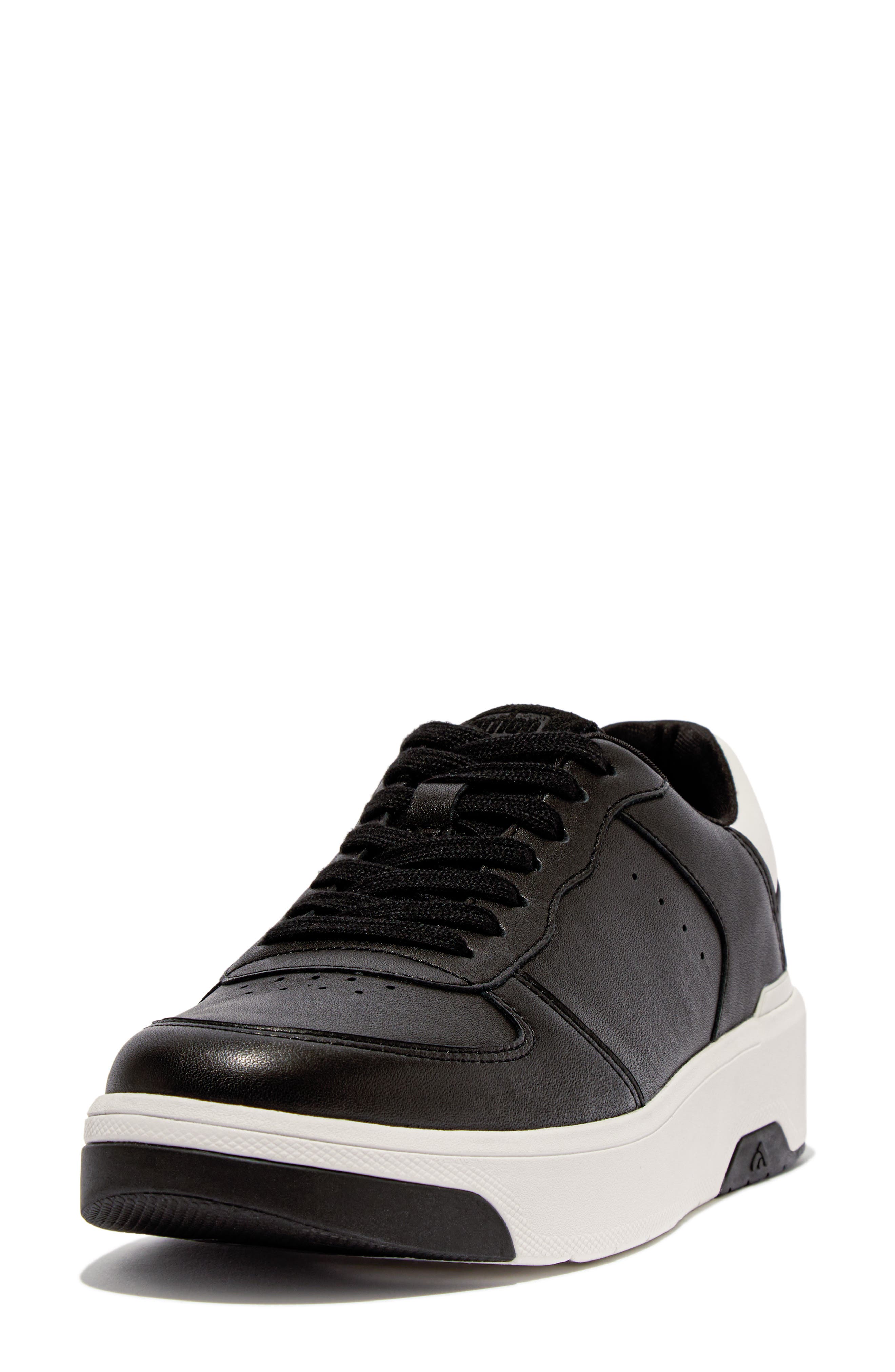 FitFlop Rally Evo Platform Sneaker, Alternate, color, Black