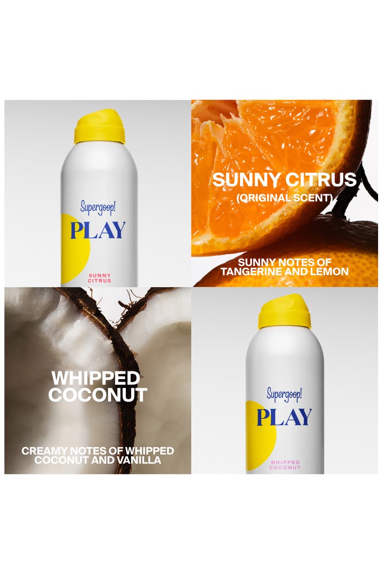 Supergoop! Play Antioxidant Body Mist SPF 50 Sunscreen, Alternate, color, WHIPPED COCONUT