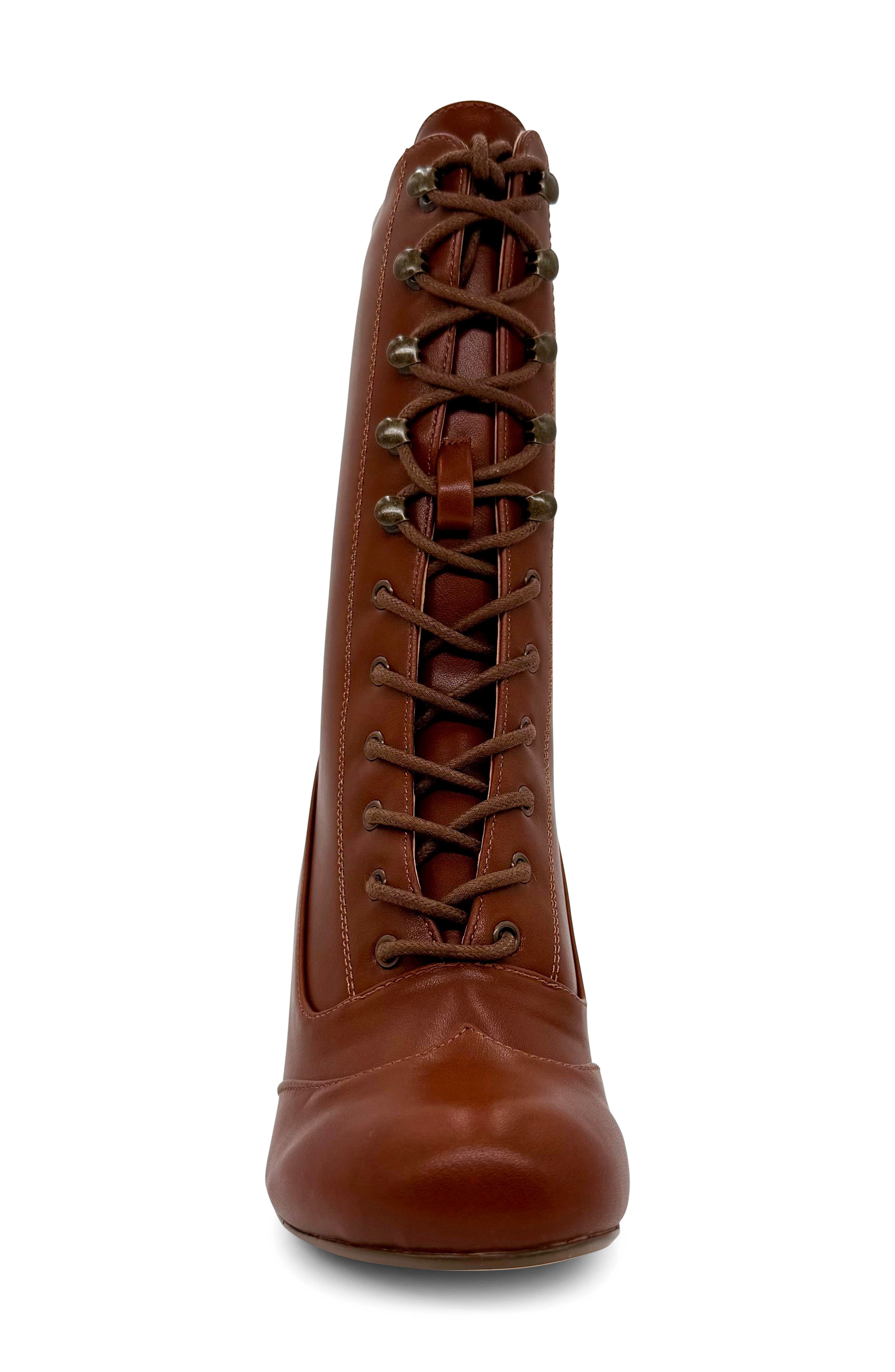 Claire Lace-Up Boot, Alternate, color, TAN