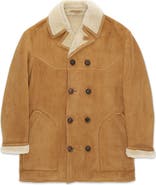 Fortela Shearling Double Breasted Jacket