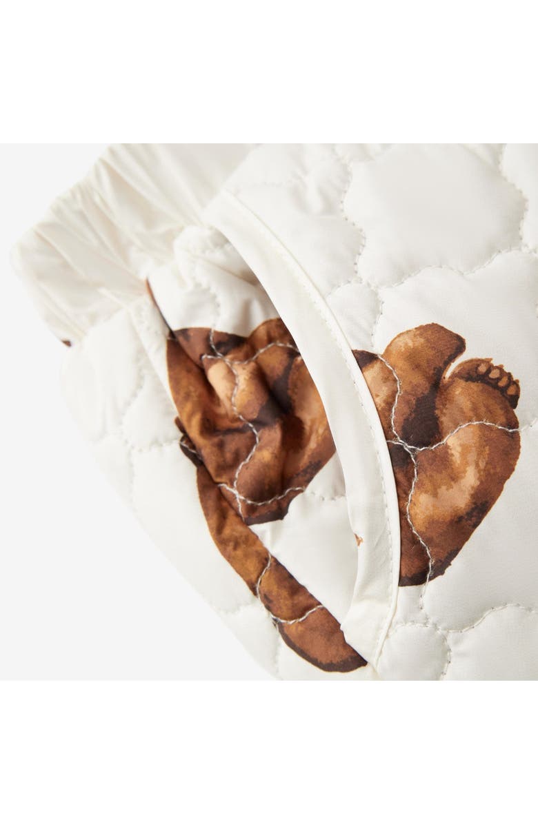 Milkbarn Quilted Padded Pants, Alternate, color, Honey Bear