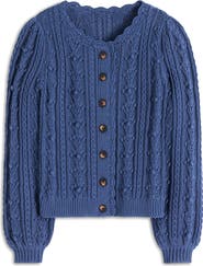 Boden Bobble Cotton Cardigan