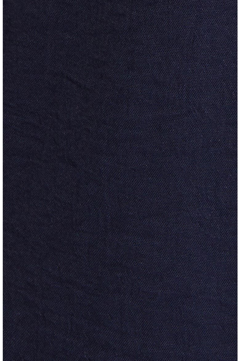 Flared Ruffle Hem Romper, Alternate, color, NAVY