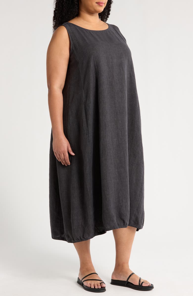 Eileen Fisher Linen Shift Dress, Alternate, color, 