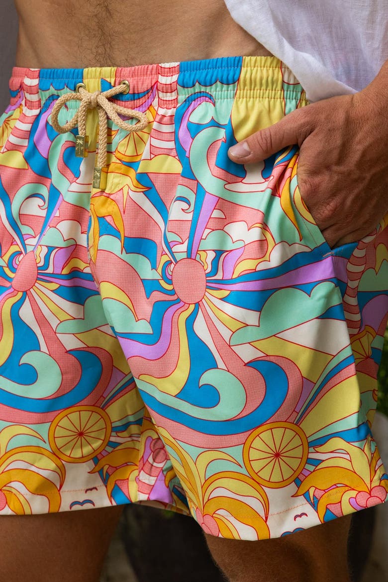The Paradiso - Swim Trunks, Alternate, color, Yellow