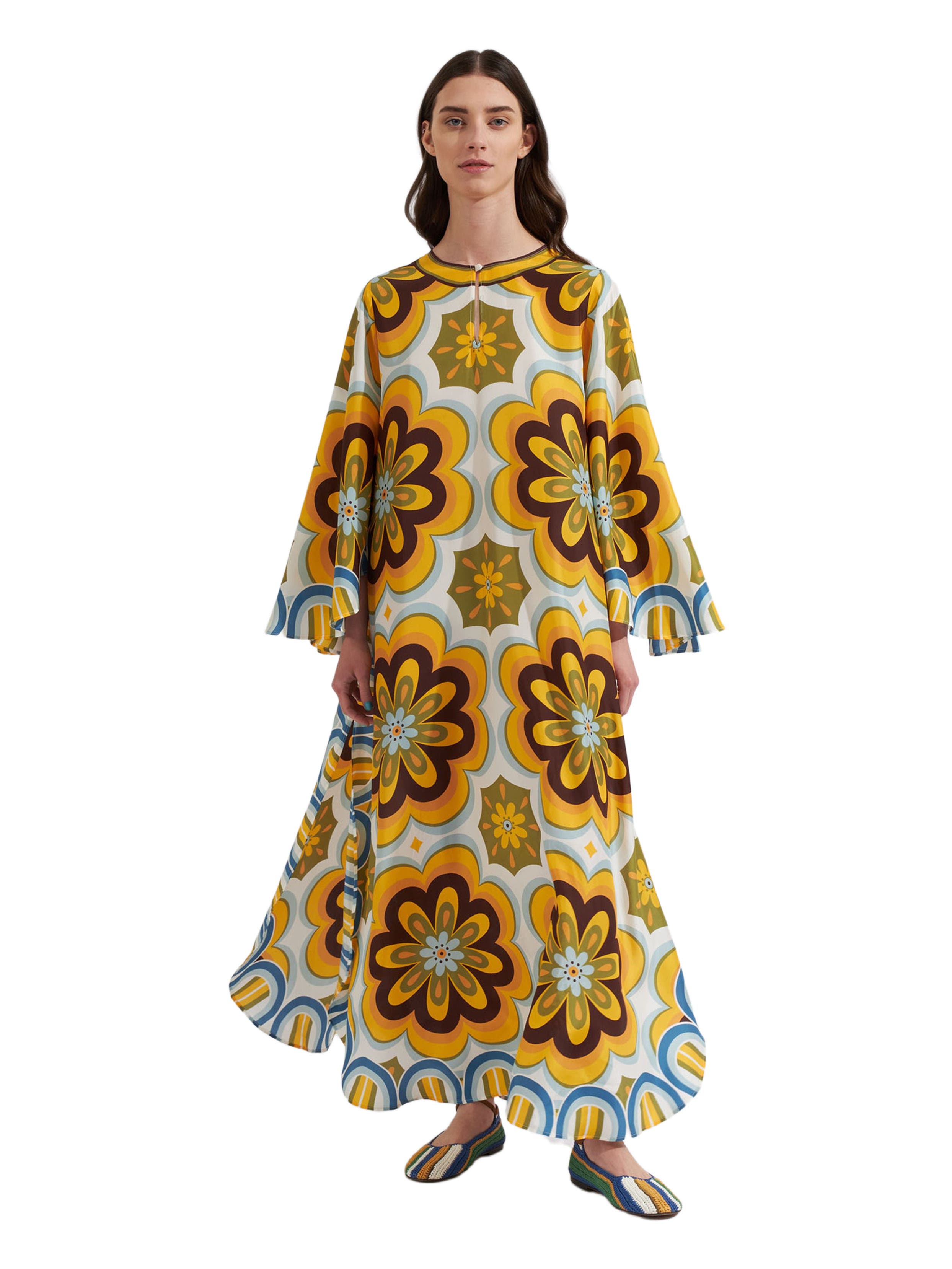 Flying Kaftan Ciccio Placee Dark Mustard