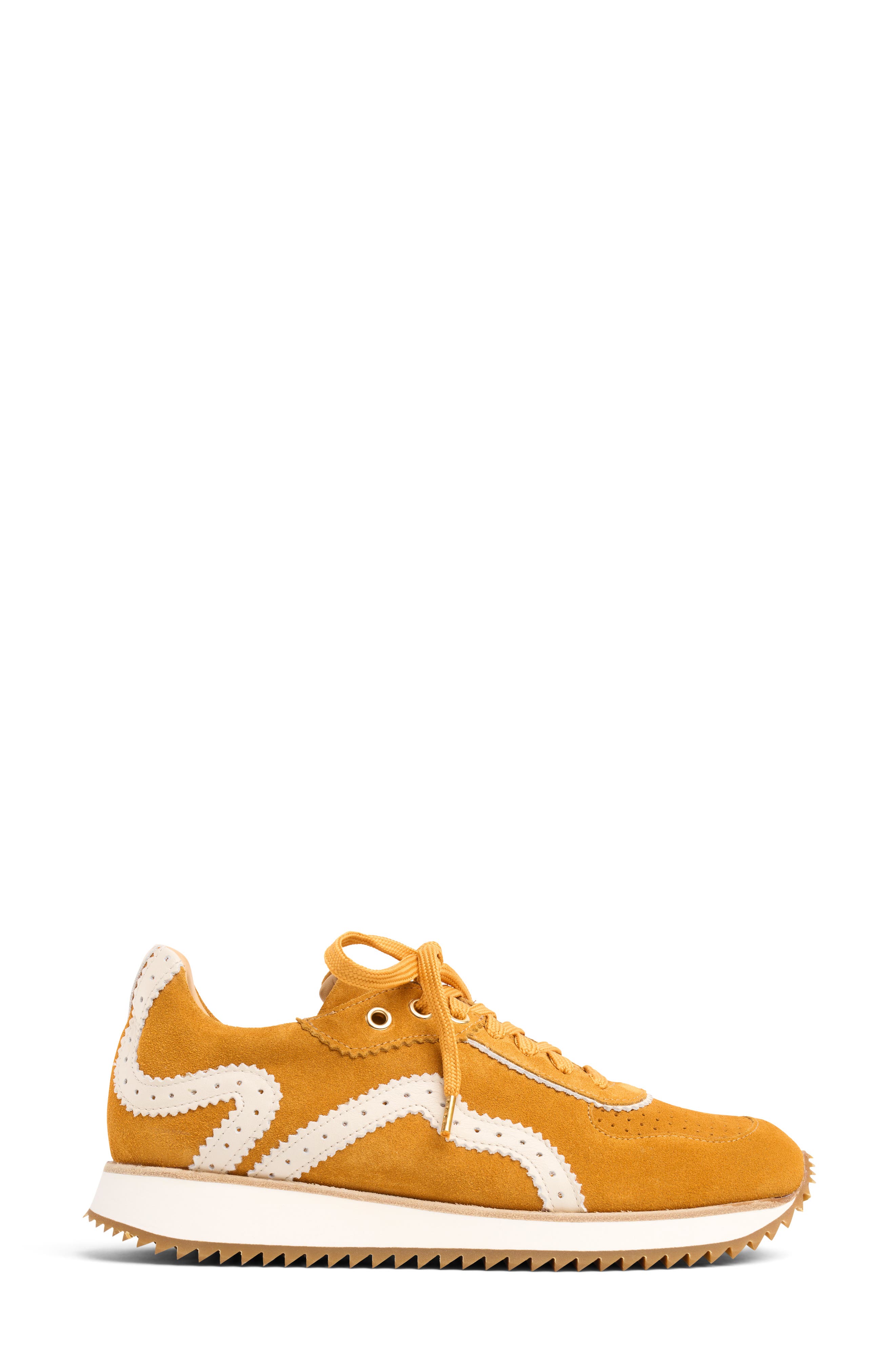 The Office of Angela Scott The Remi Sneaker, Alternate, color, Marigold