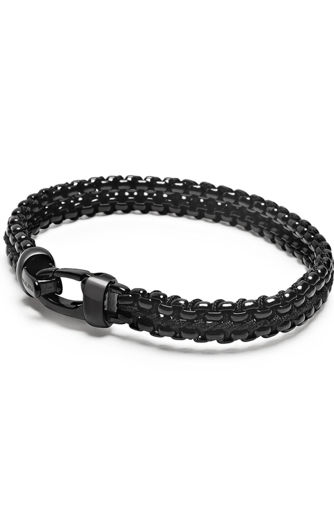 Woven Box Chain Bracelet