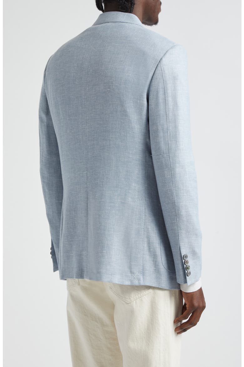 Fairway Crossover Linen Blend Sport Coat, Alternate, color, LIGHT BLUE