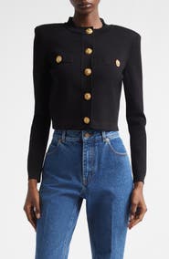 Balmain Button Detail Cardigan