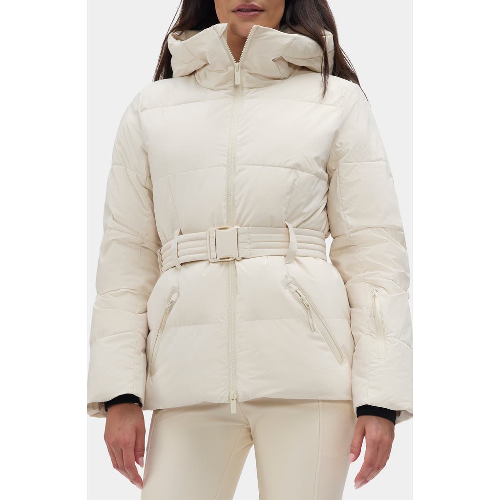 Halfdays Hedy Ski Puffer Jacket In White
