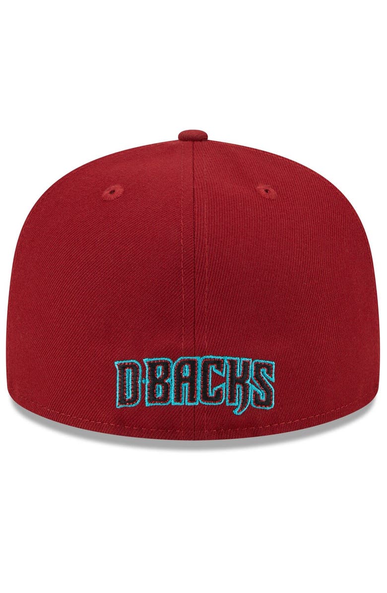 New Era Men's New Era Black/Red Arizona Diamondbacks Gameday Sideswipe 59FIFTY Fitted Hat, Alternate, color, 