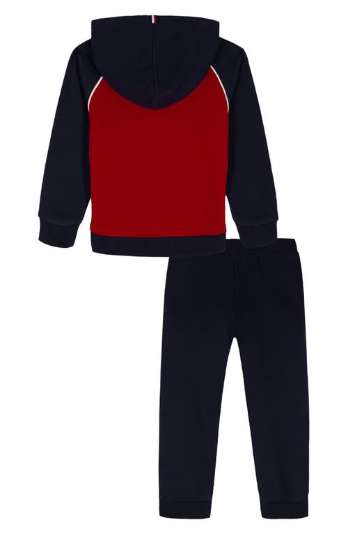 Tommy Hilfiger Kids' Hoodie & Jogger Set In Red
