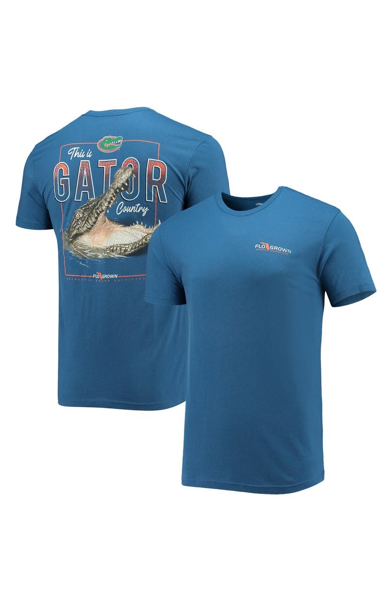 FLOGROWN Men's FloGrown Royal Florida Gators Gator Country T-Shirt, Alternate, color, 