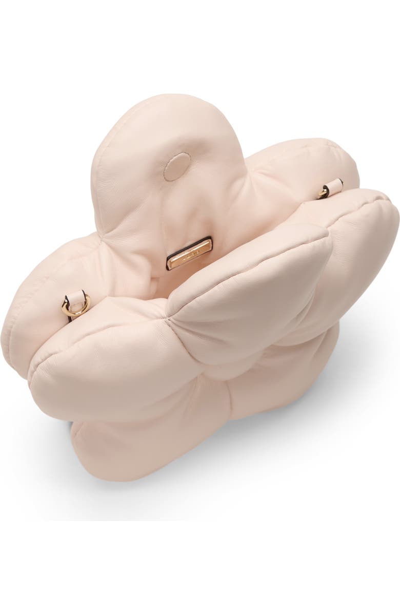 ALDO Fflowerpufff Faux Leather Crossbody Bag, Alternate, color, Light Pink