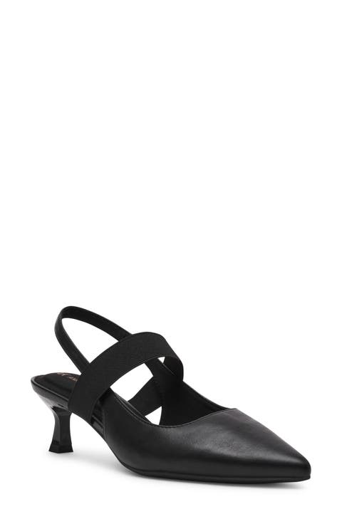 Issia Slingback Pointed Toe Pump (Women)