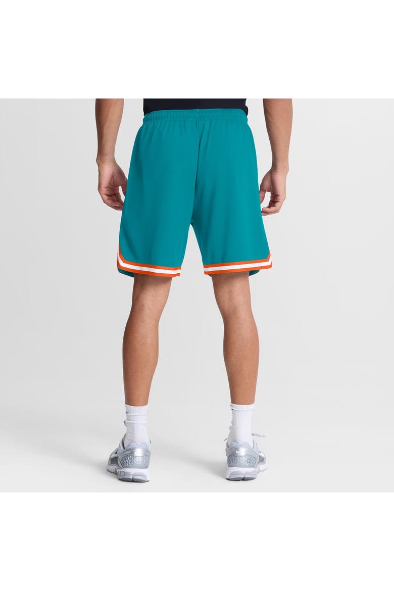 Men's Fanatics Aqua Miami Dolphins Fearless Drive Shorts, Alternate, color, Aqua