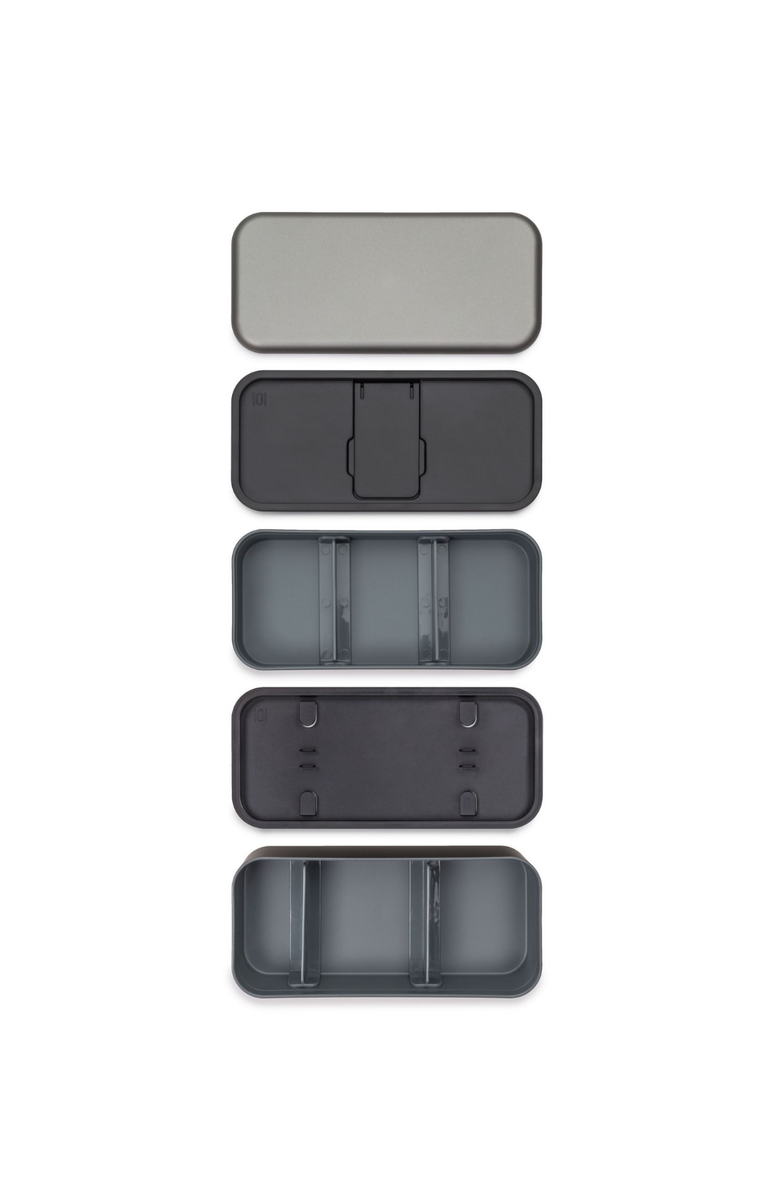 Function101 BentoStack Tech Accessory Organizer, Alternate, color, Grey