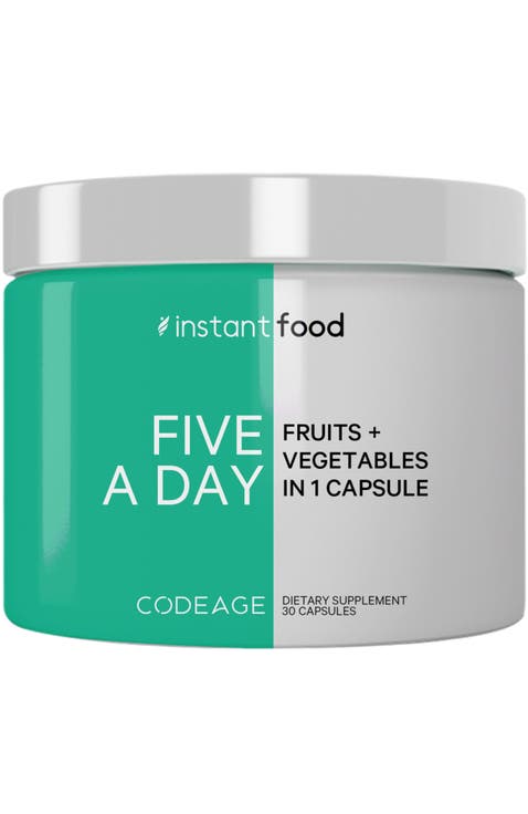 Instantfood Five a Day Fruits & Vegetables Vitamins Supplement