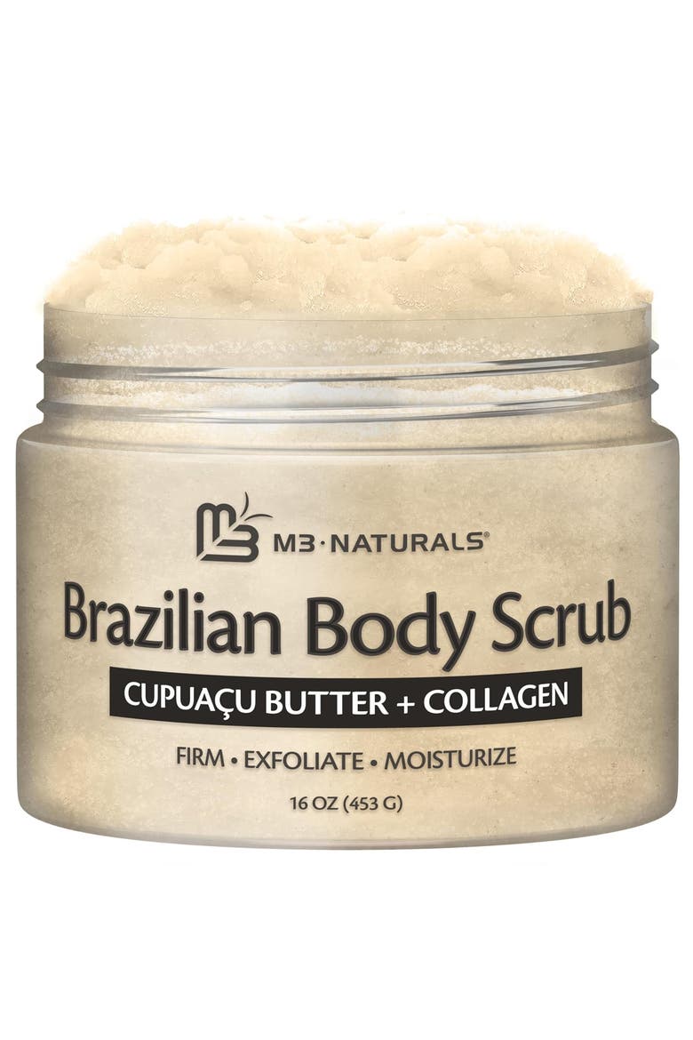 Brazilian Body Scrub, 16oz, Main, color, None