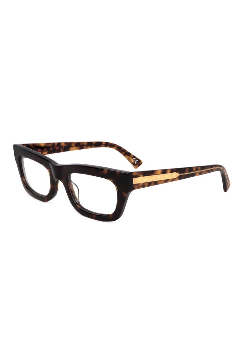52mm Rectangular Optical Glasses, Alternate, color, TORT